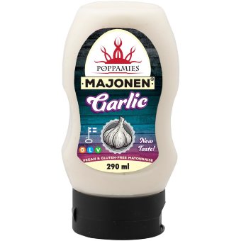 Веганский майонез с чесноком Poppamies 290 мл