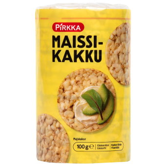 Кукурузные галеты Pirkka 100 гр