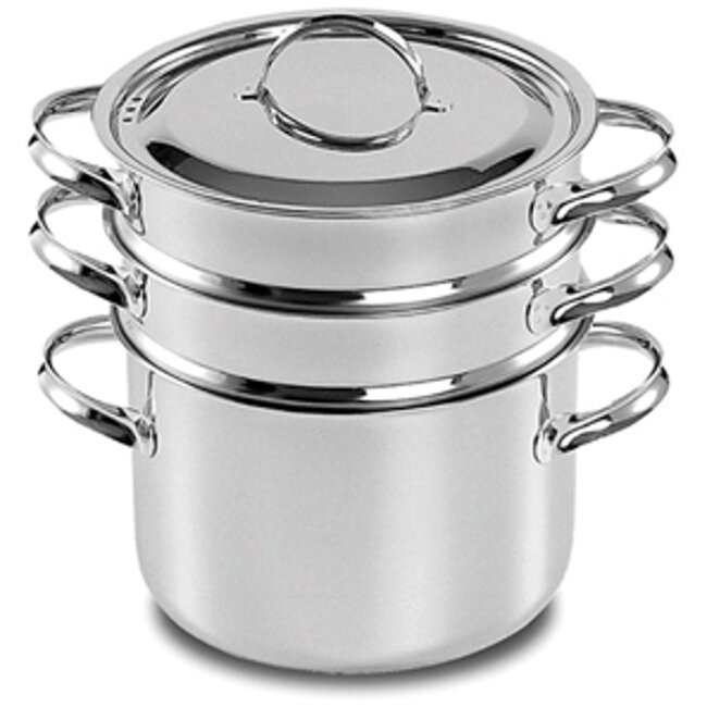 Многоярусная кастрюля Opa из нержавеющей стали 3,0 л Mari Steel Многоярусная кастрюля Opa из нержавеющей стали 3,0 л Mari Steel