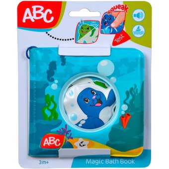 Водная книжка ABC Lumoava о подводном мире, 8 страниц, размер 13 x 13 см