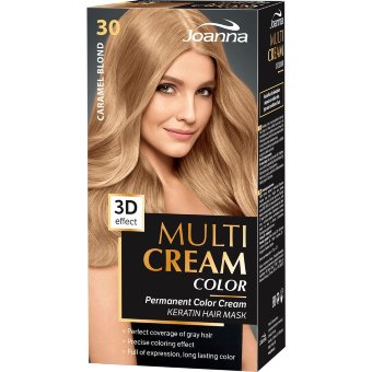 Крем-краска для волос Joanna Multi Cream Caramel Blond 30