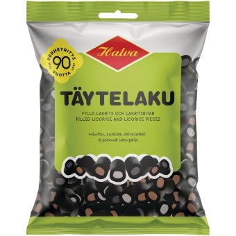 Конфеты с лакрицей Halva Täytelakusekoitus 400 гр Конфеты с лакрицей Halva Täytelakusekoitus 400 гр