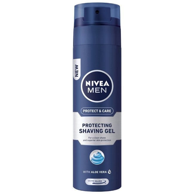 Гель для бритья NIVEA MEN Protect Shaving Gel 200 мл