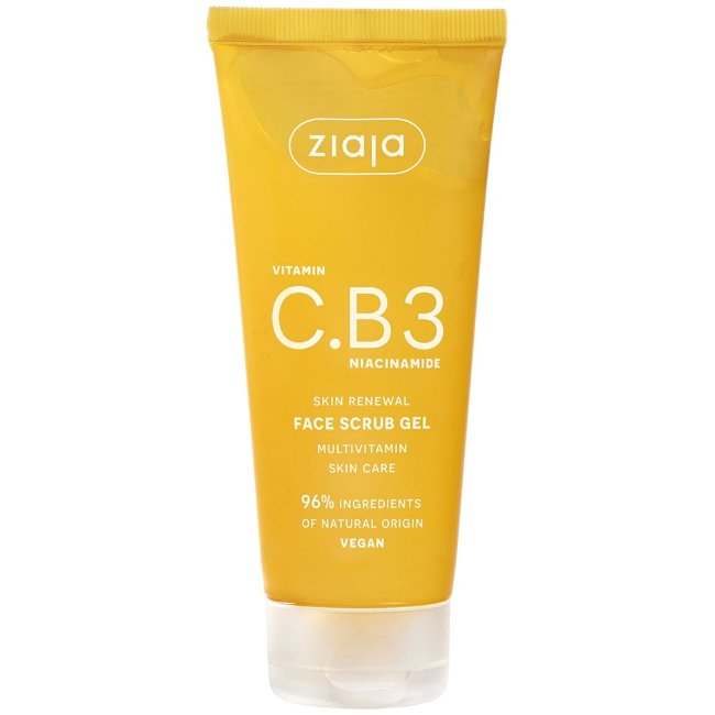 Скраб для лица без частиц Ziaja C.B3 с витамином C и B3 100 мл