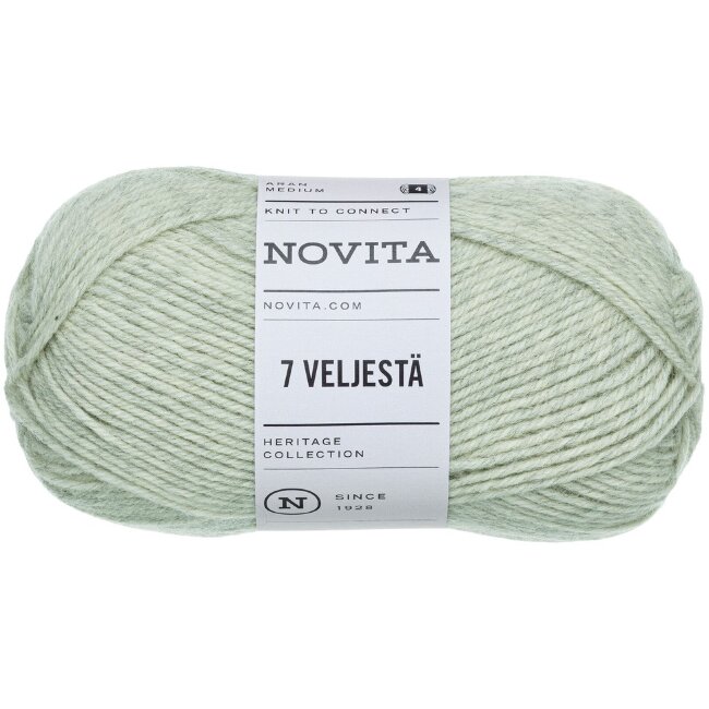 Пряжа Novita 7 Veljestä 100 гр Пряжа Novita 7 Veljestä 100 гр