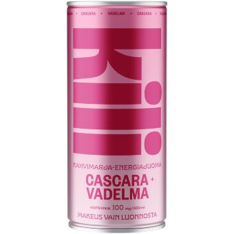 Энергетический напиток Kili Kahvimarja Cascara + малина 0,33 л