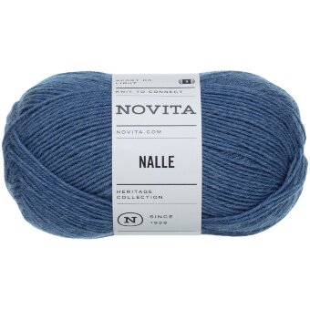Пряжа Novita garn Nalle 100 гр jeans 160