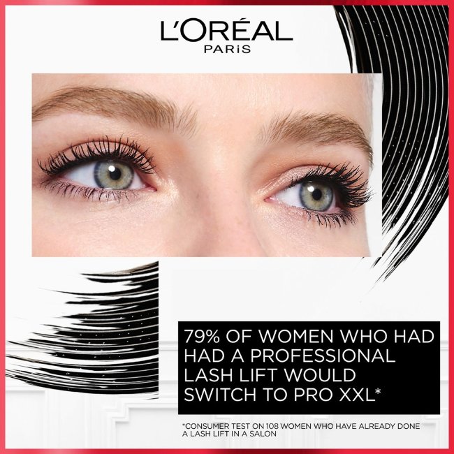 Тушь для ресниц L'Oréal Paris Pro XXL Lift черная 12 мл