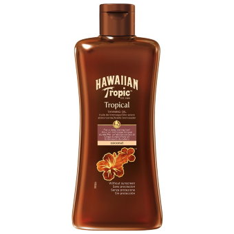 Масло для усиления загара Hawaiian Tropic Tanning Oil 200 мл