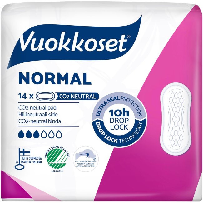 Прокладки Vuorroset Normal 14 шт