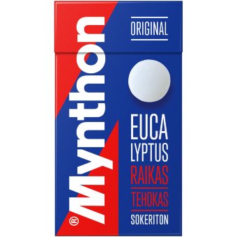 Пастилки для горла Mynthon Original Eucalyptus без сахара 39 гр