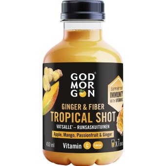 Шот God Morgon Ginger Fiber Tropical 450 мл