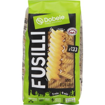 Паста Физули Dobele Fusilli 500 гр