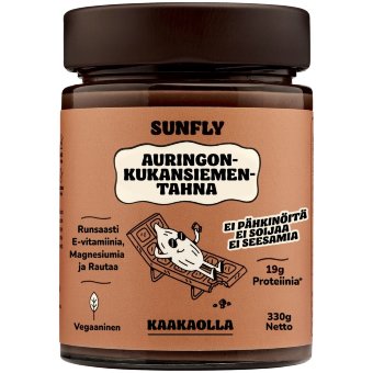 Паста из семян подсолнечника с шоколадом SUNFLY 330 гр