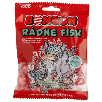 Леденцы Toms Rådne Fisk BONBON 125 г