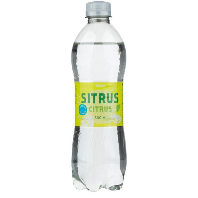 Безсахарный цитрусовый напиток Coop 0,5 л