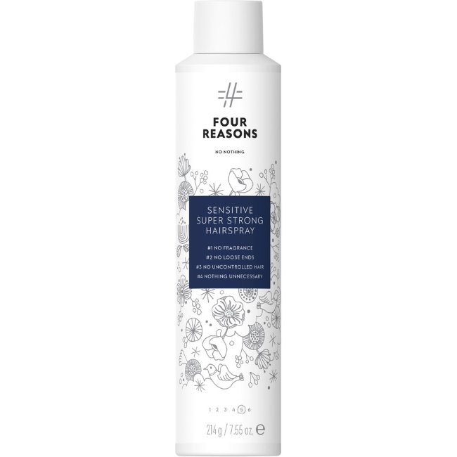Суперсильный лак для волос Four Reasons No nothing Sensitive 300 мл Суперсильный лак для волос Four Reasons No nothing Sensitive 300 мл