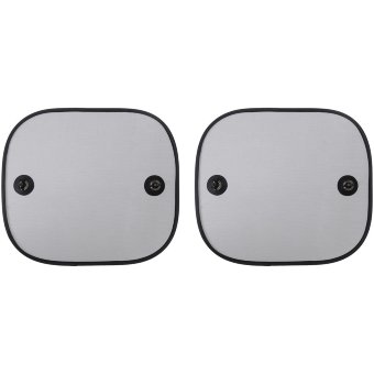 Автомобильные солнцезащитные шторки Baby Dan (уп 2 шт) черного цвета