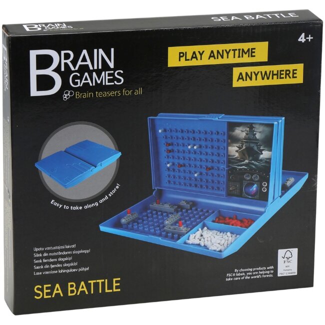Настольная игра Brain Games морской бой Настольная игра Brain Games морской бой