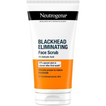 Скраб для лица Neutrogena Blackhead Eliminating с эффектом удаления чёрных точек 150 мл
