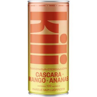 Энергетический напиток Kili Cascara-Манго-Ананас
