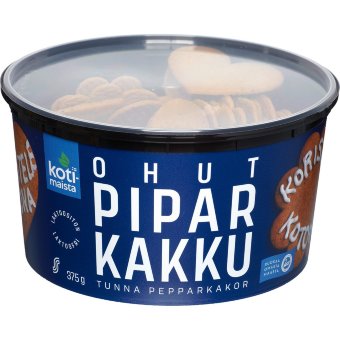 Новогоднее имбирное печенье с корицей Kotimaista 375 гр Новогоднее имбирное печенье с корицей Kotimaista 375 гр