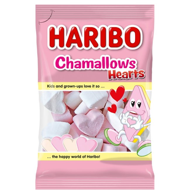 Зефирные сердечки Haribo Chamallows 175 гр