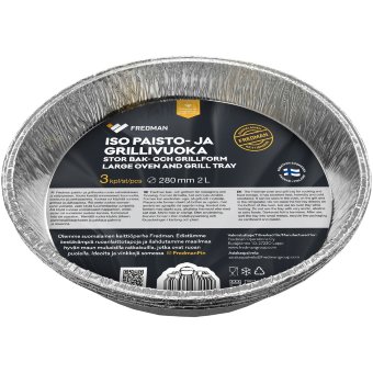 Алюминиевая форма для запекания Eskimo 27 см 3 шт