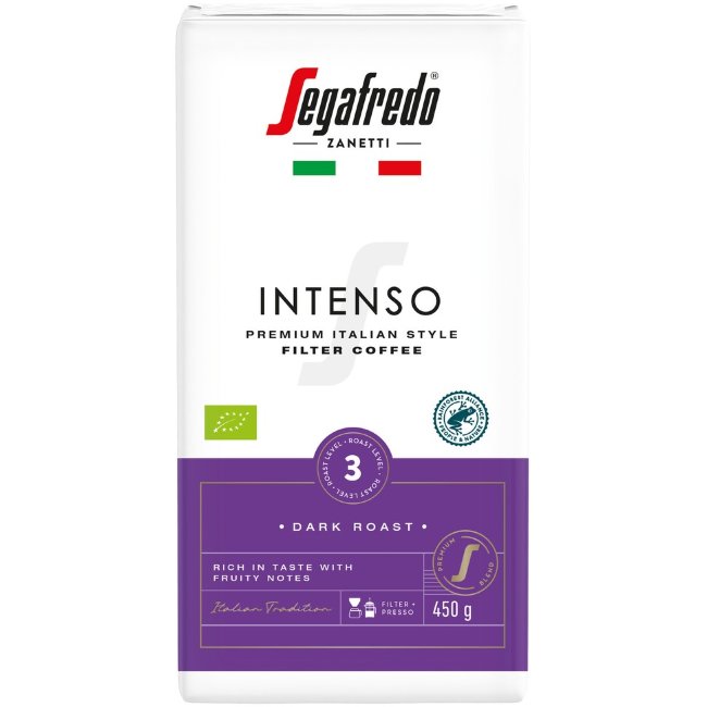Кофе молотый фильтрованный Segafredo Intenso 450 гр