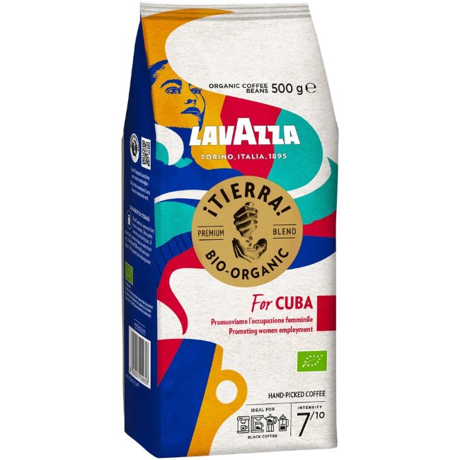 Кофе в зернах Lavazza Tierra for Cuba 500 гр
