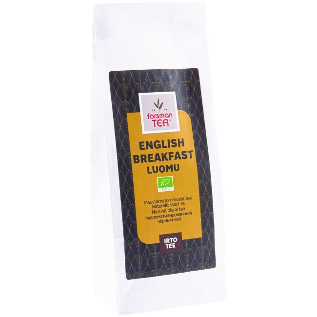 Чёрный чай Forsman Luomu English Breakfast без добавок 100 гр