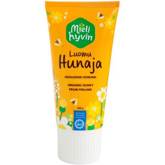 Органический мед в тюбике Mielihyvin 250 гр