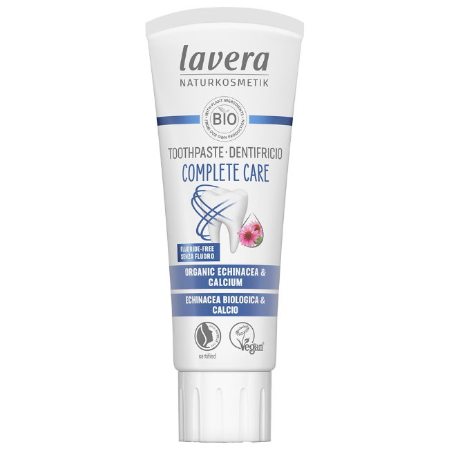 Зубная паста Complete Care органическая без фтора Lavera 75 мл
