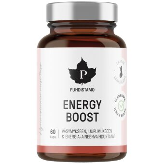 Энергетический комплекс Puhdistamo EnergyBoost 60 капсул