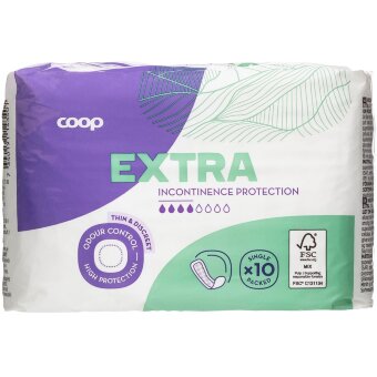 Защита от недержания Coop Extra 10 шт