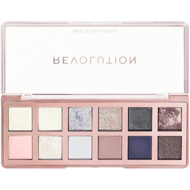 Палетка теней для век Revolution the celestial icon ethereal nudes 12 оттенков