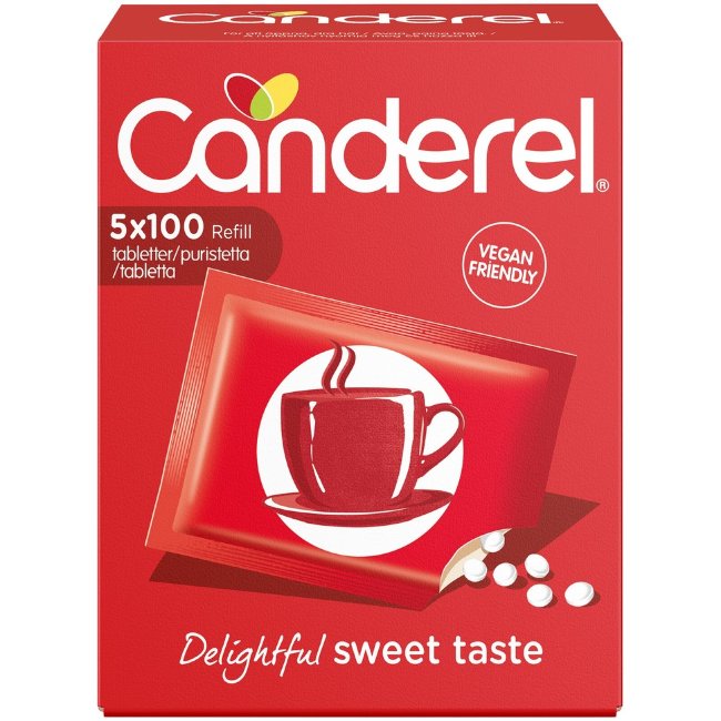 Подсластитель Canderel в сменном блоке 500 шт/уп