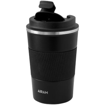 Стальная кружка Airam POWDER 0,35 л черная