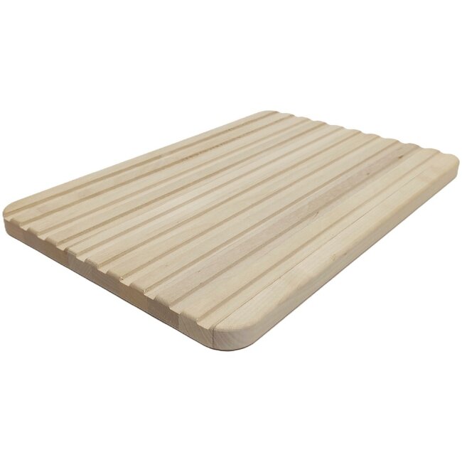 Доска для нарезки Pinetta из березы с желобками 33x22 см