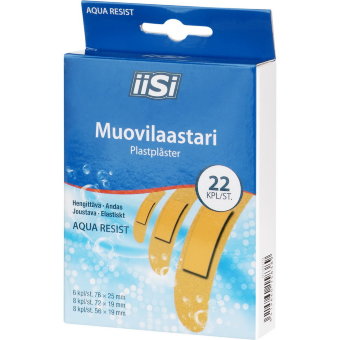 Пластырь IISI Muovi 22 шт