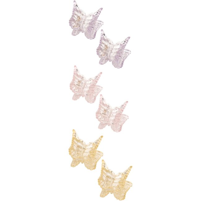 Мини зажимы для волос Ibero Haisolki 6 шт для детей