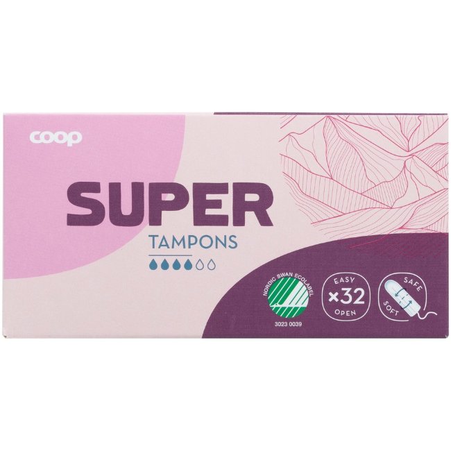 Тампоны Coop SUPER 32 шт
