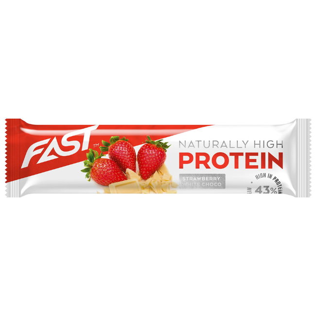Протеиновый батончик с клубникой Fast 35 г