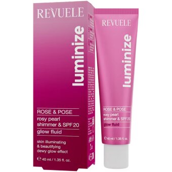 Флюид для сияния лица Revuele Rose & pose 40 мл