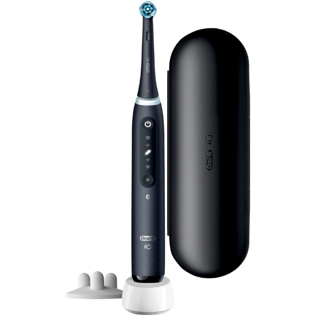 Электрическая зубная щетка Oral-B iO 5S Black с технологией Braun