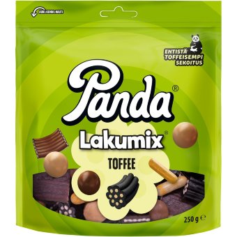 Микс ирисок и лакрицы Panda LakuMix 250 гр Микс ирисок и лакрицы Panda LakuMix 250 гр