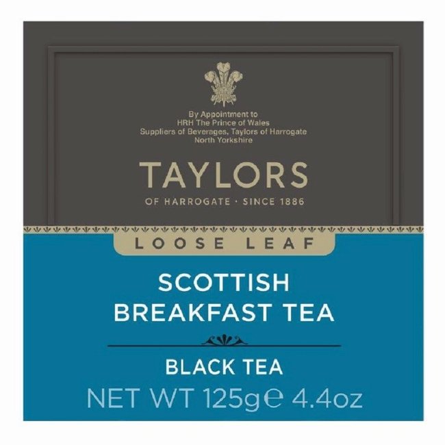 Чай заварной Шотландский завтрак Taylors of Harrogate Scottish breakfast 125 гр