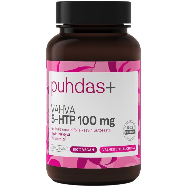 Растительные капсулы Puhdas+ 5-HTP 60 шт