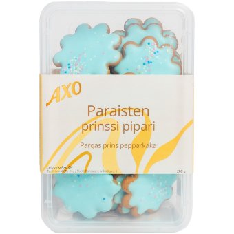 Имбирное печенье Leipomo Axo Paraisten Prinssi 200 гр
