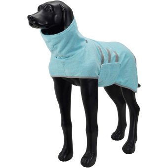 Халат для собак после купания Icepeak Pet Splash Размер L светло-голубой